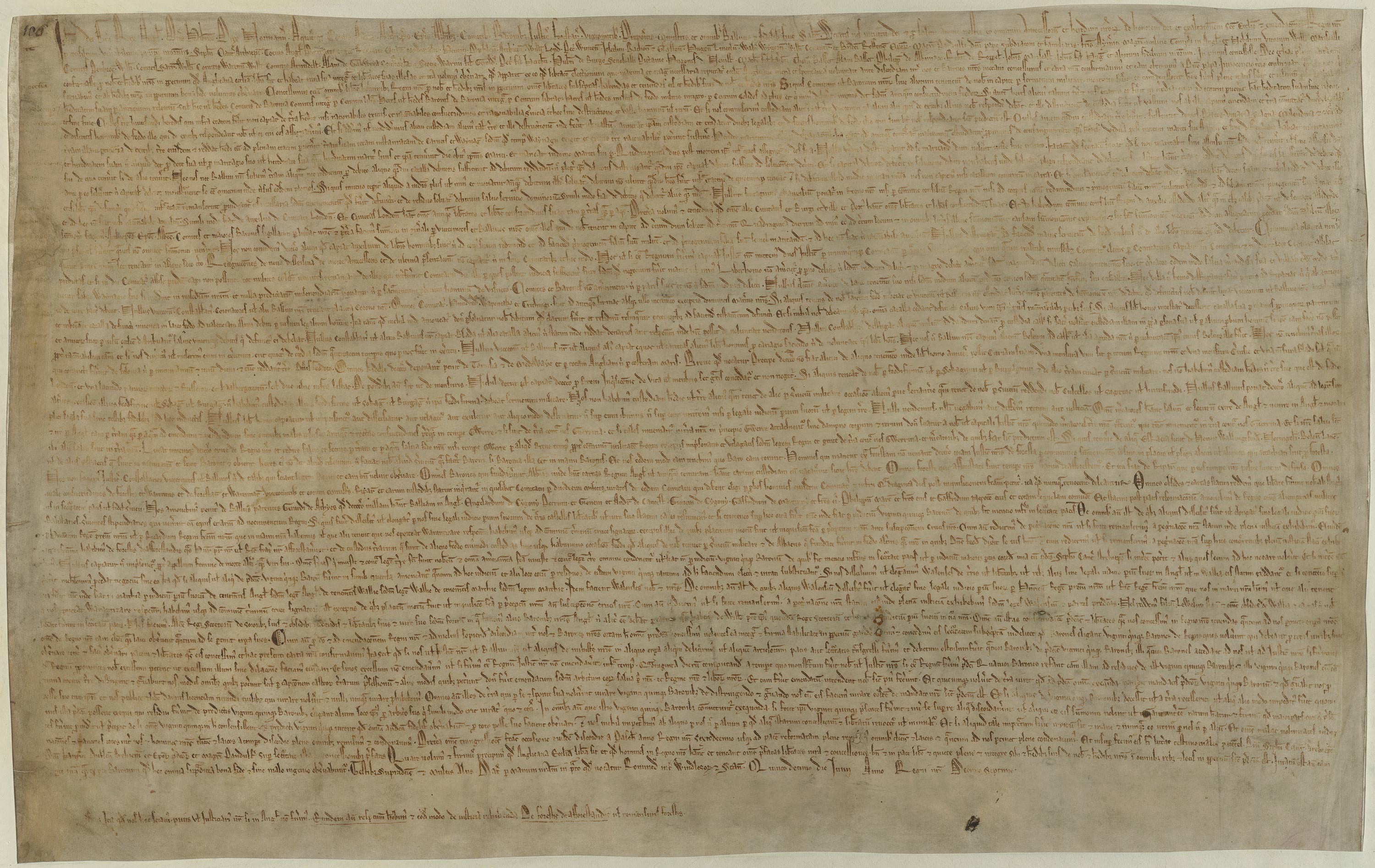 800 year old Magna Carta