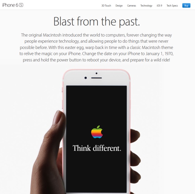 IPhone 1970 Date Trick
